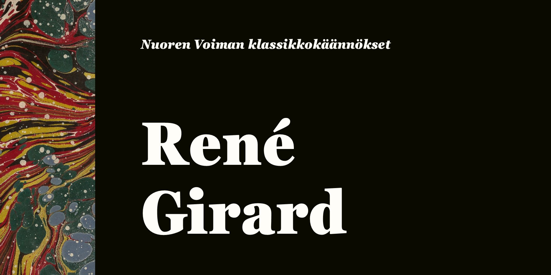 nimi tummalla pohjalla