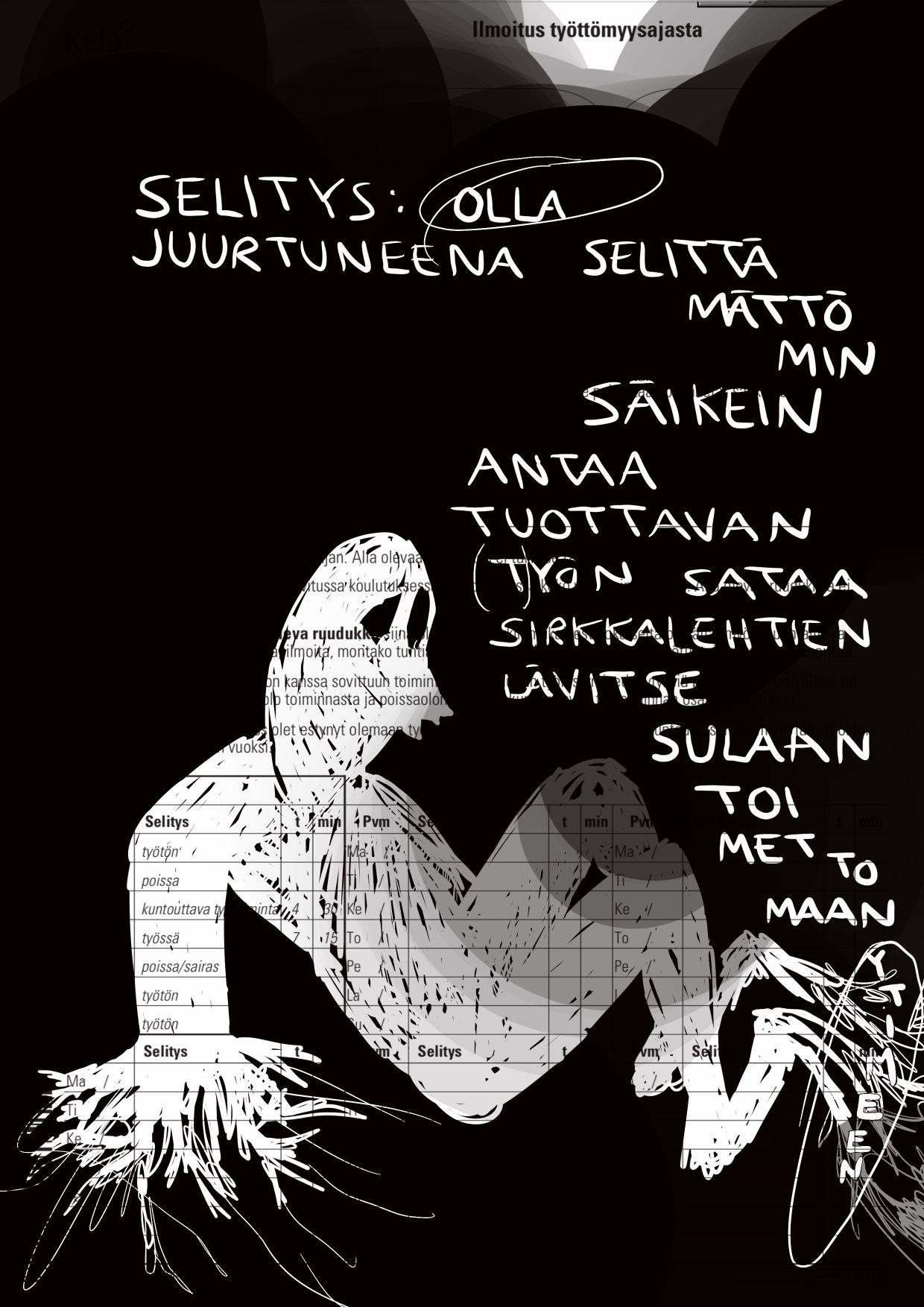 kuvaruno debytoi runoilijana